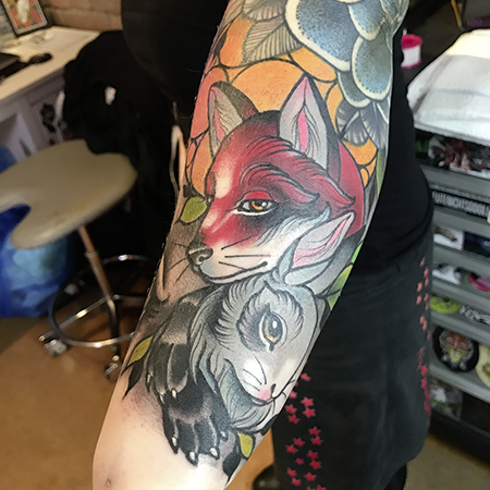 fuchs tattoo Fräulein