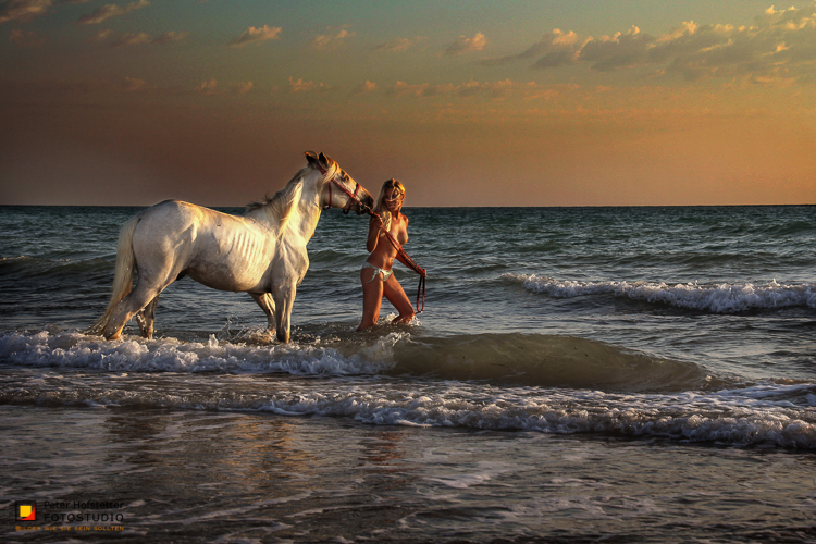 am bilder Frau strand