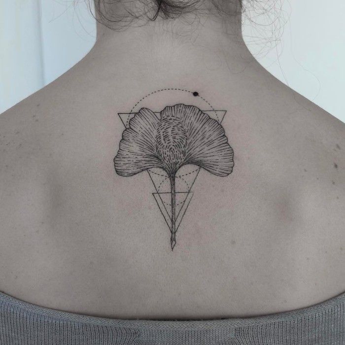 blatt tattoo Ginkgo