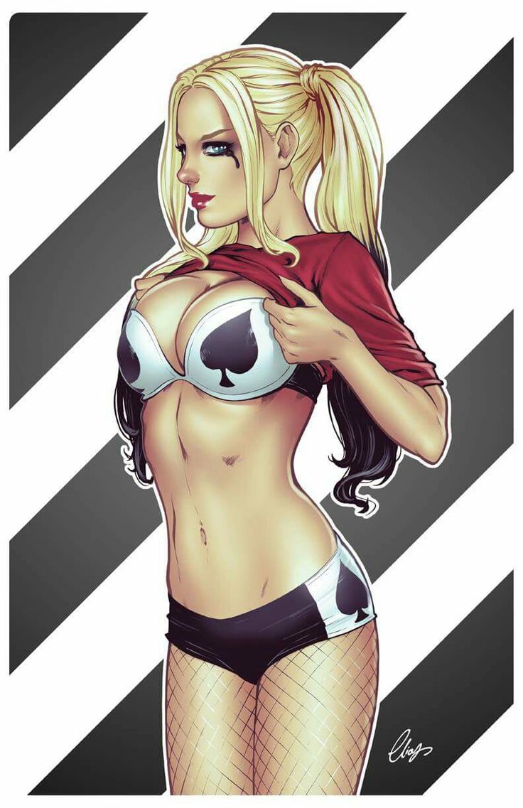 erotic Harley quinn