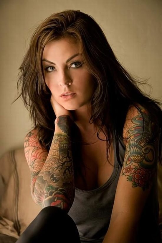 girl Hot tattoo