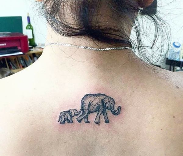 tattoo elefant Intim