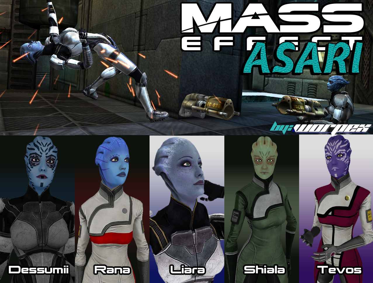 asari Mass effect