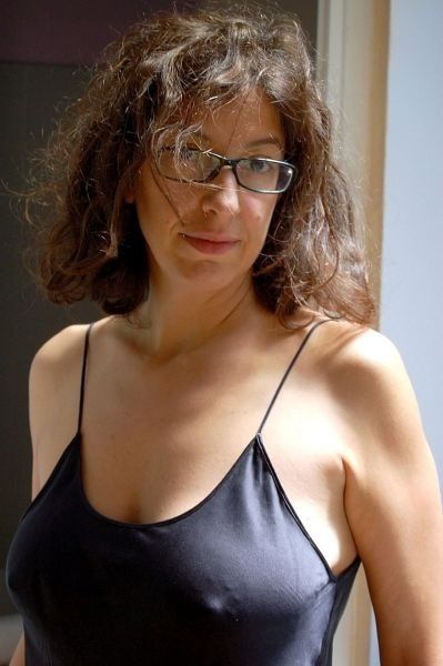 with glasses Milf