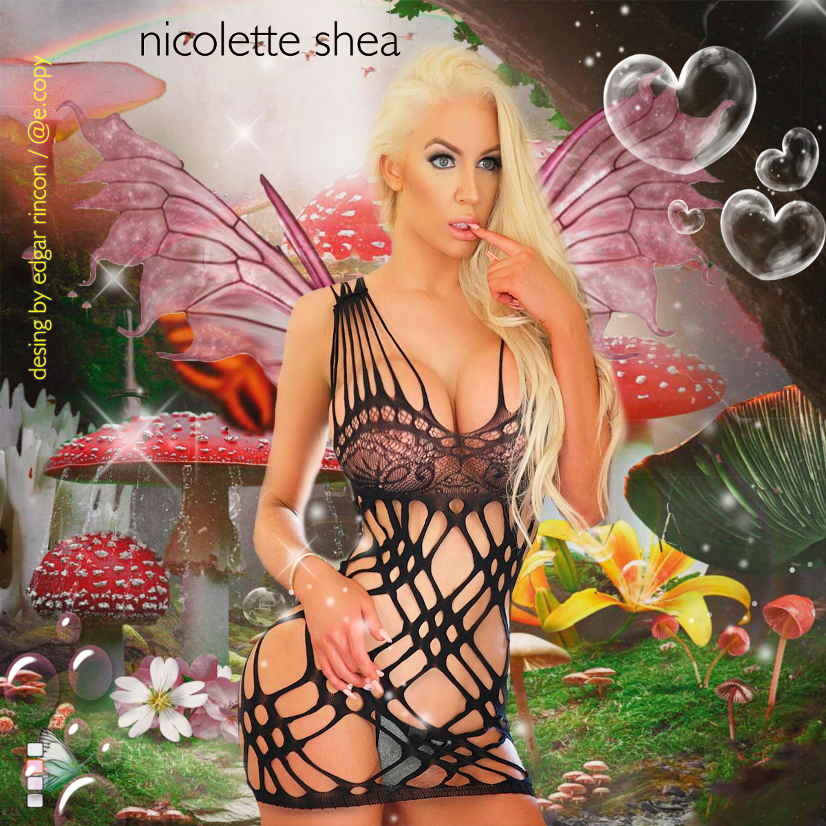 lesbian Nicolette shea