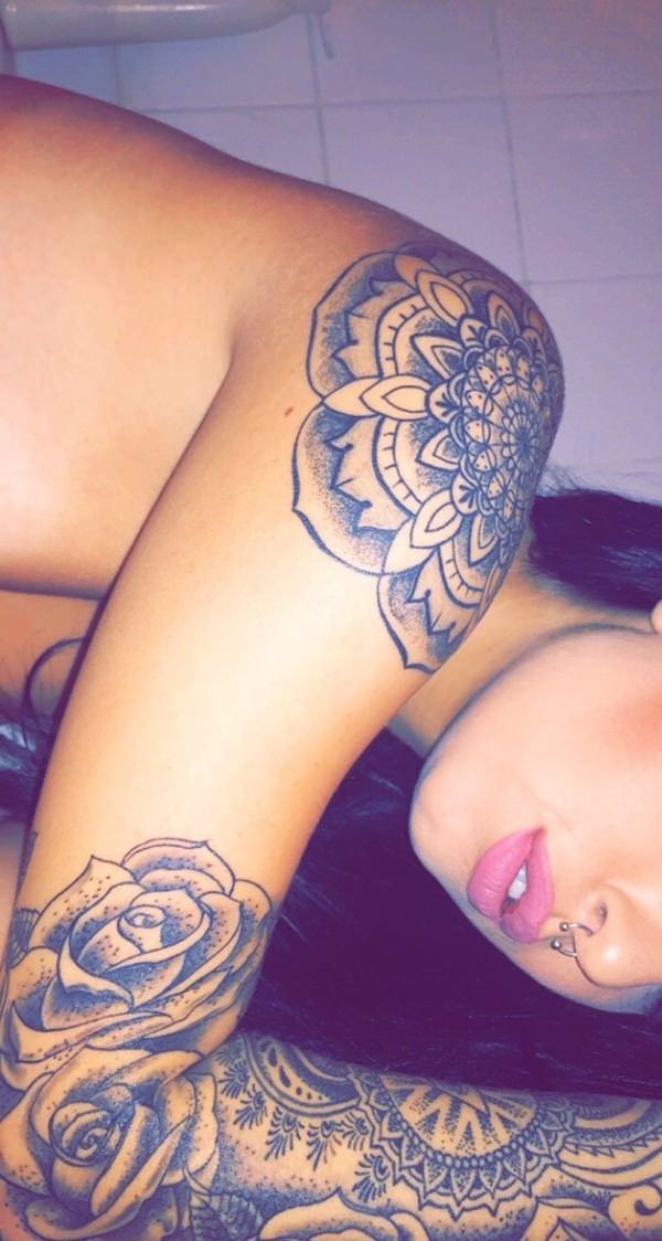 frauen Sexy tattoo