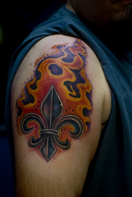 Tattoo fleur de lis