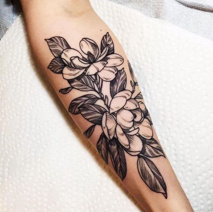 Tattoo intimbereich blumen