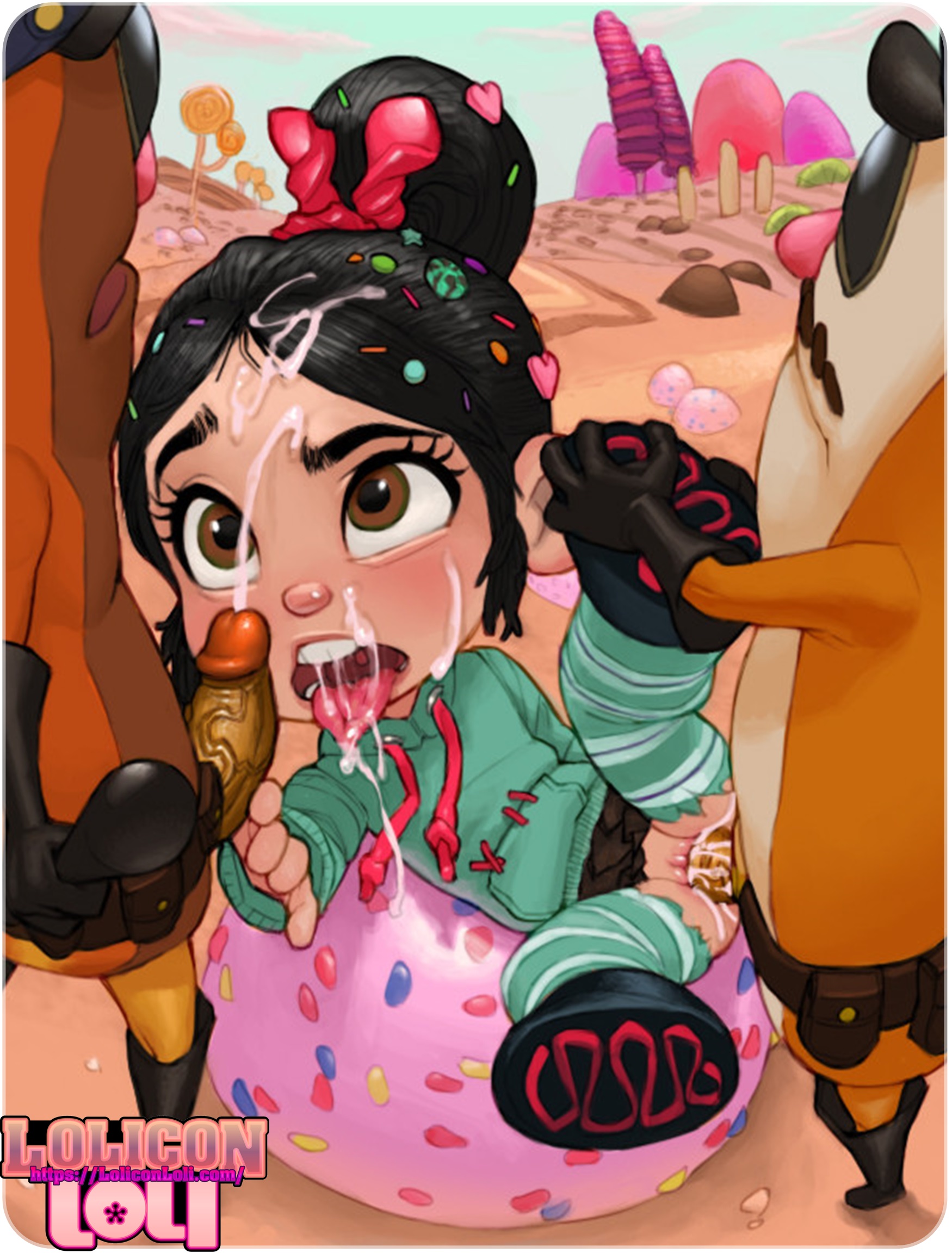 von hentai Vanellope schweetz